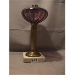 1920 REPRODUCTION LAMP, 12 1/2"C, 1920 CIRCA 