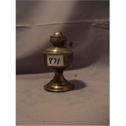 MININ METAL LAMP, 5 1/2"B, 1920 CIRCA 
