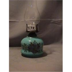ENGLISH FINGER LAMP - PAINTED, 11 1/4"CH, 1920 CIRCA 