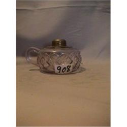 ANA FINGER LAMP, 3"C, 1880 CIRCA 