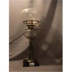 JULIET FIGURE LAMP, 19 1/4"S, 1890 CIRCA 