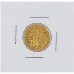 1908 $2 1/2 Indian Head Quarter Eagle Gold Coin