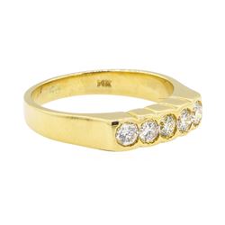 0.52 ctw Diamond Ring - 14KT Yellow Gold