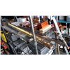 Image 1 : LARGE WRECKING BAR PRY BAR AND HAND DRILL