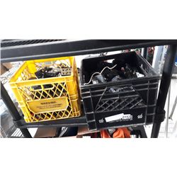 2 CRATES OF ELECTRICAL HARD WARE