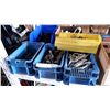 Image 1 : LOT OF HEAVY DUTY BOLTS, NUTS, WASHERS, AND HARDWARE