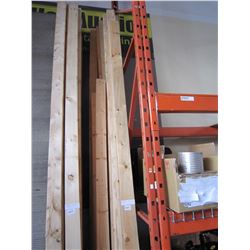 19 PIECES 2 X 4 LUMBER 7 TO 12 FOOT LONG