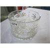Image 2 : LARGE PINWHEEL CRYSTAL BOWL