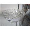 Image 1 : LARGE HEAVY CUT PINWHEEL CRYSTAL BOWL