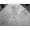 Image 2 : PINWHEEL CRYSTAL SERVING PIECES