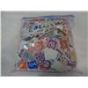 Image 2 : BAG OF ON PAPER STAMPS UNSORTED AND CIGAR BOX OF POSTCARDS AND BAG OF 1LB STAMPS CANADIAN OFF PAPER