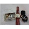 Image 1 : LOT OF WATCHES SEIKO, NIXON, WHITTNAEUR AND AND 2 WORKING MENS WATCHES - 1 MOON FACE 1 SPORT WATCH