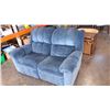 Image 2 : BLUE RECLINER LOVE SEAT