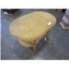 Image 2 : WICKER COFFEE TABLE