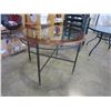 Image 2 : MODERN ROUND GLASS TOP DINING TABLE