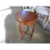 Image 1 : ROUND MAHOGANY SIDE TABLE