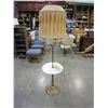 Image 1 : MARBLE AND BRASS VINTAGE FLOOR LAMP