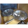 Image 2 : STAINLESS WOK AND LIDDED PAN