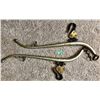 Image 1 : PAIR OF SOLID NICKLE HORSE HAMES