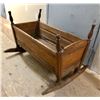 Image 1 : ANTIQUE CHILD'S CRADLE