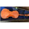 Image 2 : ANTIQUE VIOLIN WITH AUBERT BRIDGE - GERMANY AND HARD CASE