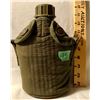 Image 1 : PLASTIC CANTEEN WITH CANVAS COVER
