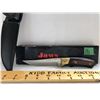 Image 1 : JAWS BRAND 708 HUNTING KNIFE. STAINLESS STEEL BLADE. NEW IN BOX - TIAWAN