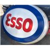 Image 1 : 6' CONVEX PLASTIC ESSO SIGN