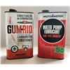 Image 1 : GR OF 2, MOTOMASTER 20 OZ TINS. GUM-RID & WATER PUMP LUBRICANT