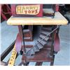 Image 2 : LARGE DECO WOOD & TIN TOY VEHICLE