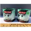Image 1 : GR OF 2, HOLIDAY PIPE TOBACCO TINS