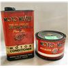 Image 1 : GR OF 2 MOTO-MASTER TINS. 1 LB LUBE & 1 QT CONDITIONER
