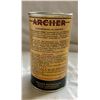 Image 2 : ARCHER 12 OZ SIZE PAPER LABELED TIN - FULL