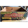 Image 1 : SURPRISE SOAP CRATE WITH ORIGINAL DECAL - ST CROIX SOAP MFG CO, ST STEPHEN, NB