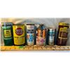 Image 1 : GR OF 6 MIXED AUTOMOTIVE TINS, ALL FULL