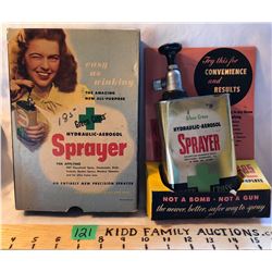 GREEN CROSS SPRAYER, ORIGINAL BOX