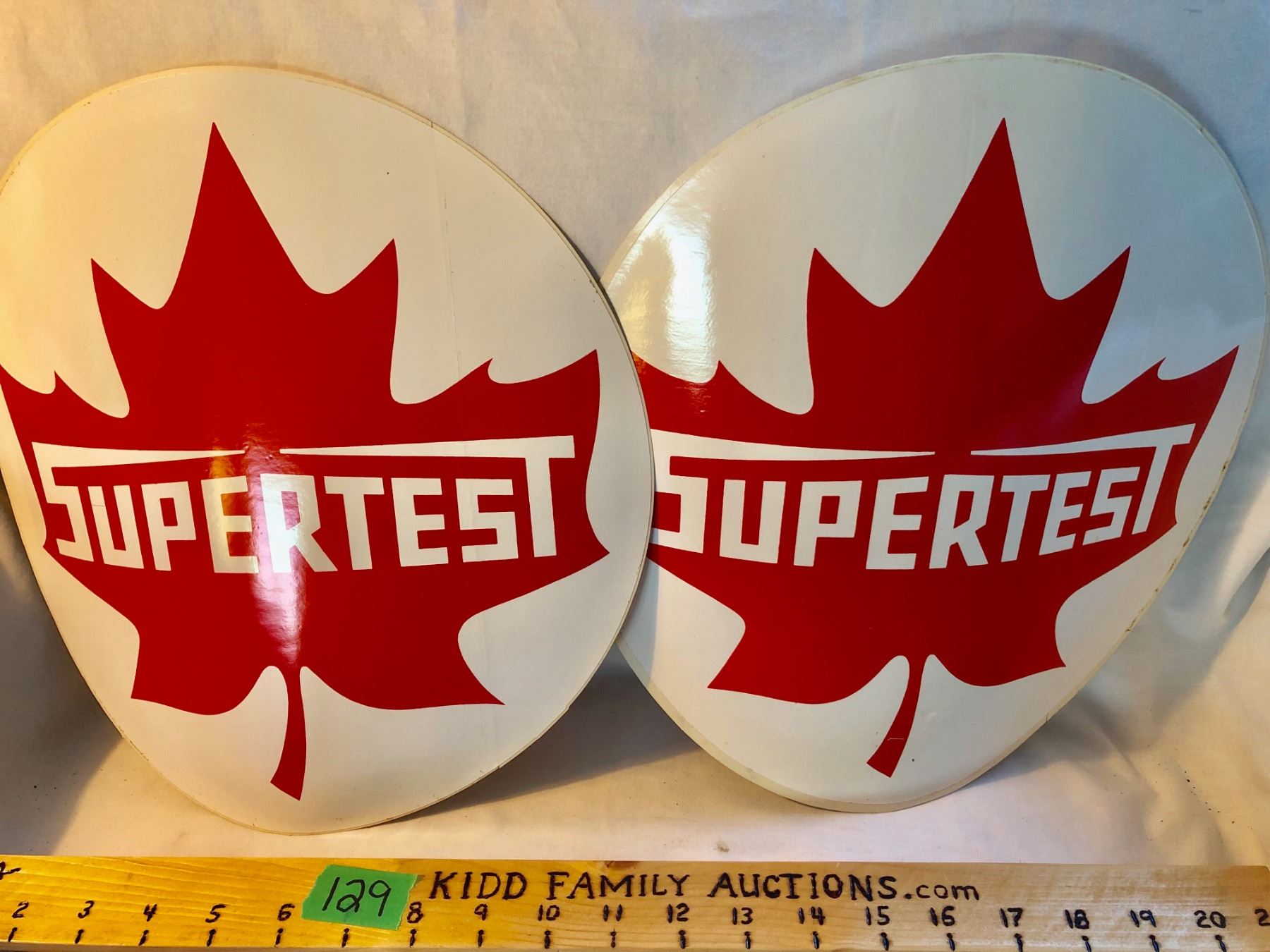 Super Test Sticker GR OF 2 NEW-OLD STOCK SUPERTEST STICKERS