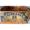 Image 1 : FAIRBANK'S GOLD DUST ORIGINAL CRATE - BLACK AMERICANA ADVERTISING