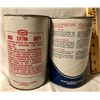 Image 2 : GR OF 2, TEXACO MOTOR OIL FIBER TINS. URSA & HAAVOLINE - FULL.