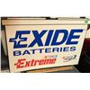 Image 1 : EXIDE BATTERIES NASCAR AD TIN SIGN