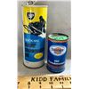 Image 1 : GR OF 2, BP SNOWMOBILE OIL TIN & STAR POWER OIL CONDITIONER TIN