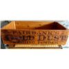 Image 1 : FAIRBANK'S GOLD DUST WASHING POWDER CRATE - BLACK AMERICANA ADVERTISING