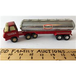 TEXACO TOY OIL TANKER - BUDDY L WITH TONKA TRACTOR