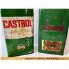 Image 2 : GR OF 2, CASTROL OIL TINS, ONE WITH SPOUT - 1 GAL SIZE