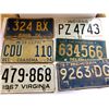 Image 1 : GR OF 18 DIFFERENT AMERICAN LICENCE PLATES