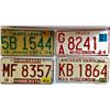 Image 2 : GR OF 18 DIFFERENT AMERICAN LICENCE PLATES