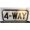 Image 1 : ROAD SIGN - 4 - WAY
