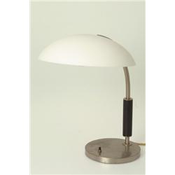  Table lamp, lead/bakelit/glass