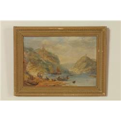  W H Ball, dated 1899, oil, 25x35