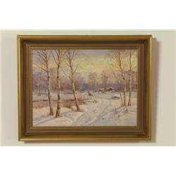  Jens Christian Bennedsen, oil, 28x38